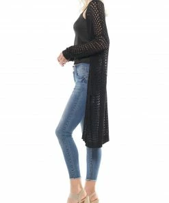 Why Dress Long Sleeve Jersey Knit Cardigan 12 Why Dress Long Sleeve Jersey Knit Cardigan
