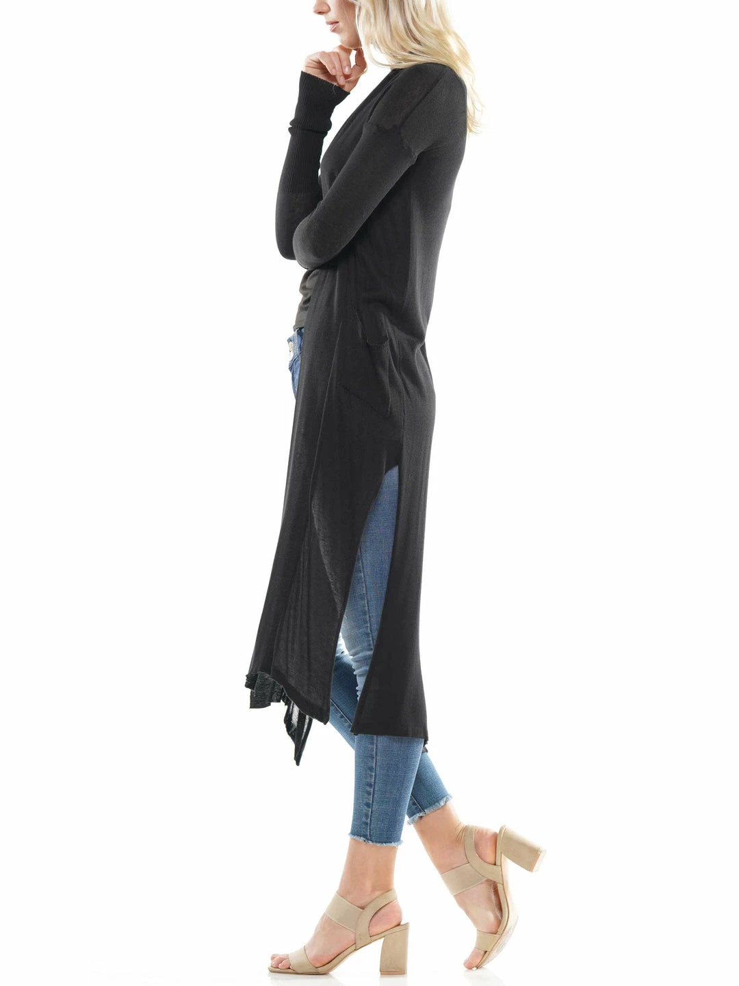 Why Dress BEST SELLER Long Knit Cardigan 4 Why Dress BEST SELLER Long Knit Cardigan