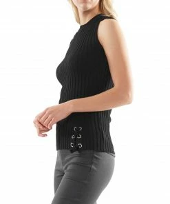 Why Dress Sleeveless Sweater KNITS