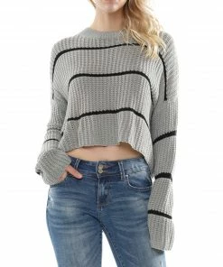 Why Dress Striped Crop Knit 14 Why Dress Striped Crop Knit