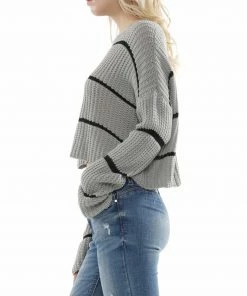 Why Dress Striped Crop Knit 15 Why Dress Striped Crop Knit
