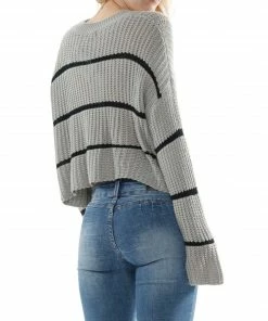 Why Dress Striped Crop Knit 16 Why Dress Striped Crop Knit
