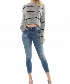 Why Dress Striped Crop Knit 17 Why Dress Striped Crop Knit