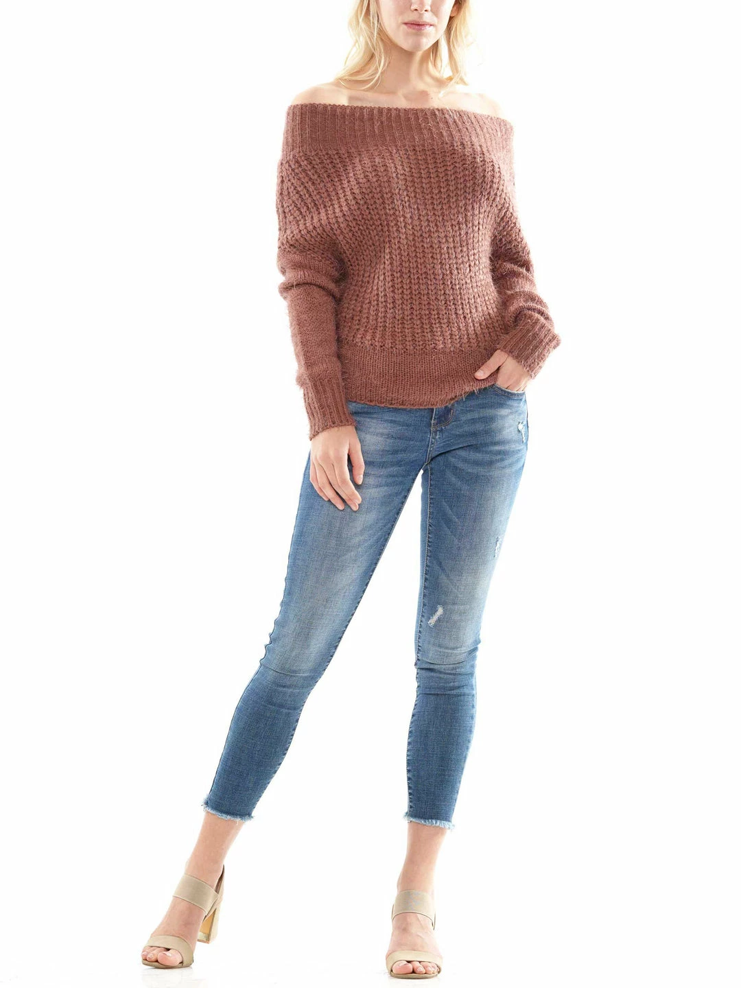 Why Dress Off-shoulder Sweater KNITS 6 Why Dress Off-shoulder Sweater KNITS