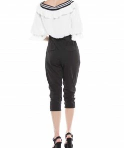 Why Dress JUMPSUITS Off The Shoulder Ruffle Detail Jump Suit 7 Why Dress JUMPSUITS Off The Shoulder Ruffle Detail Jump Suit