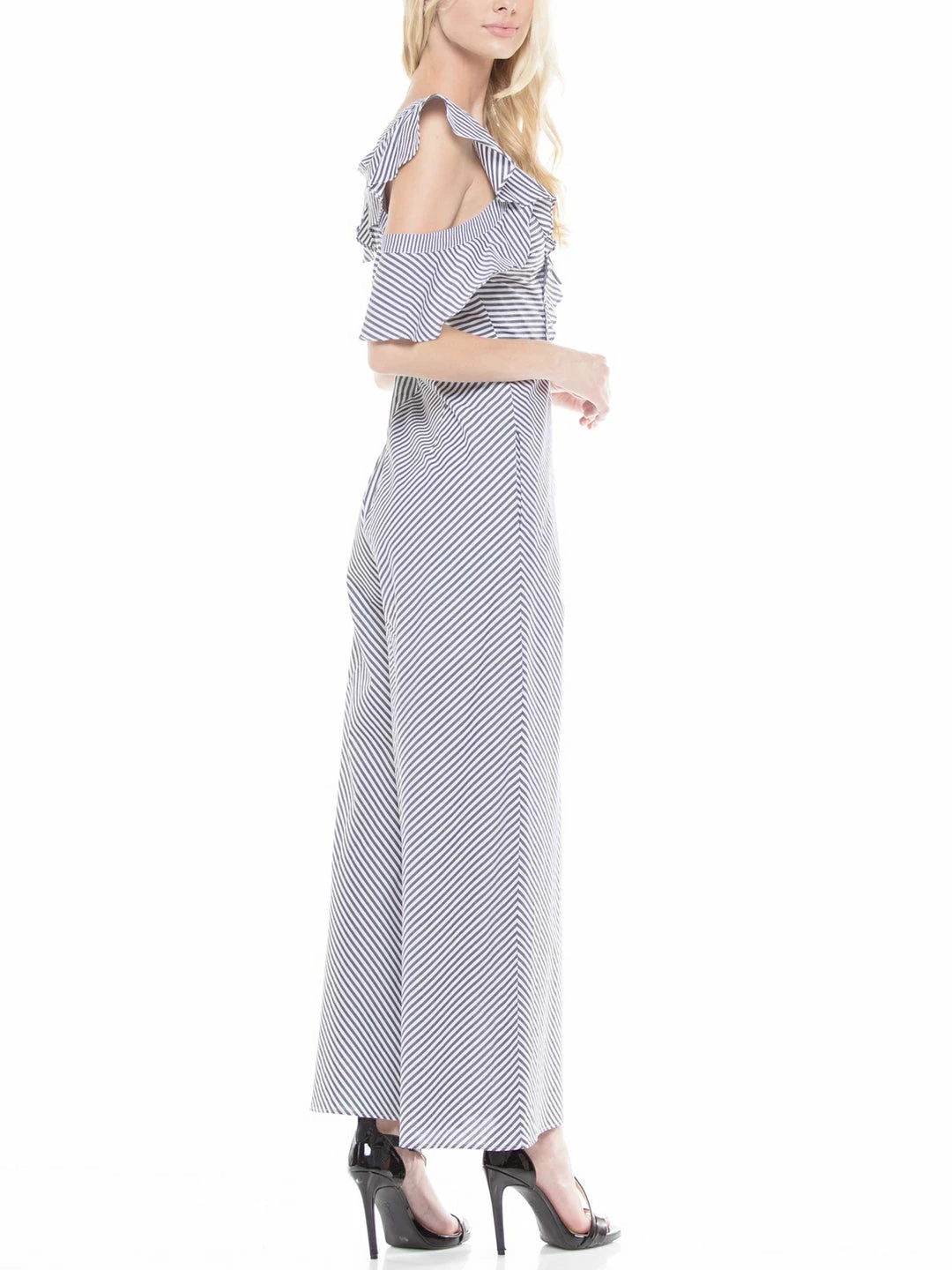 Why Dress Ruffled Off The Shoulder Jumpsuit 4 Why Dress Ruffled Off The Shoulder Jumpsuit