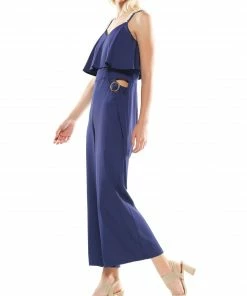 Why Dress JUMPSUITS Pearl Detailed Jumpsuit