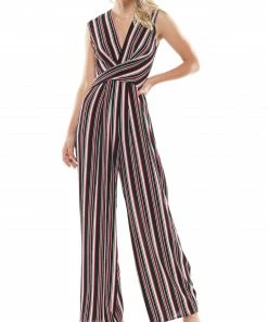 WHY DRESS Pin Striped Jumpsuit JUMPSUITS