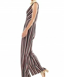 WHY DRESS Pin Striped Jumpsuit JUMPSUITS