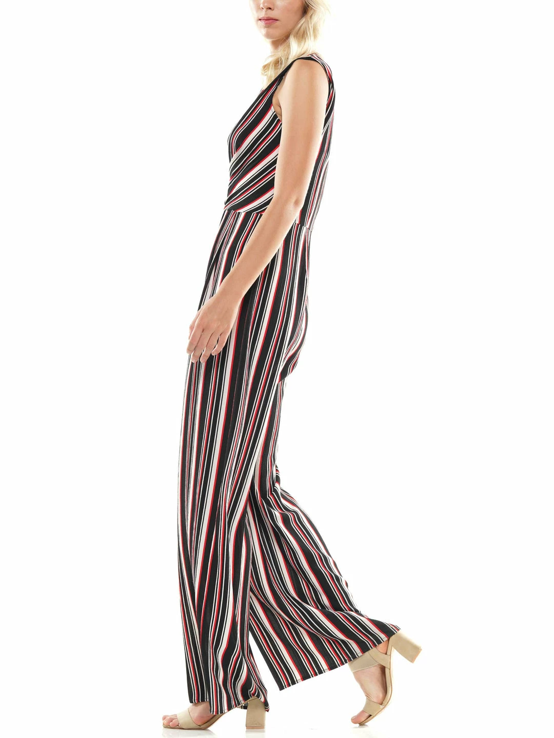 WHY DRESS Pin Striped Jumpsuit JUMPSUITS 4 WHY DRESS Pin Striped Jumpsuit JUMPSUITS