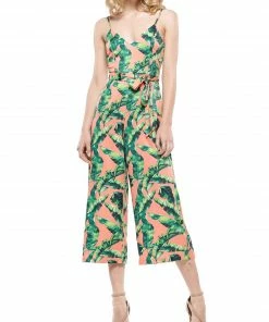 Why Dress Tropical Printed Jumpsuit JUMPSUITS