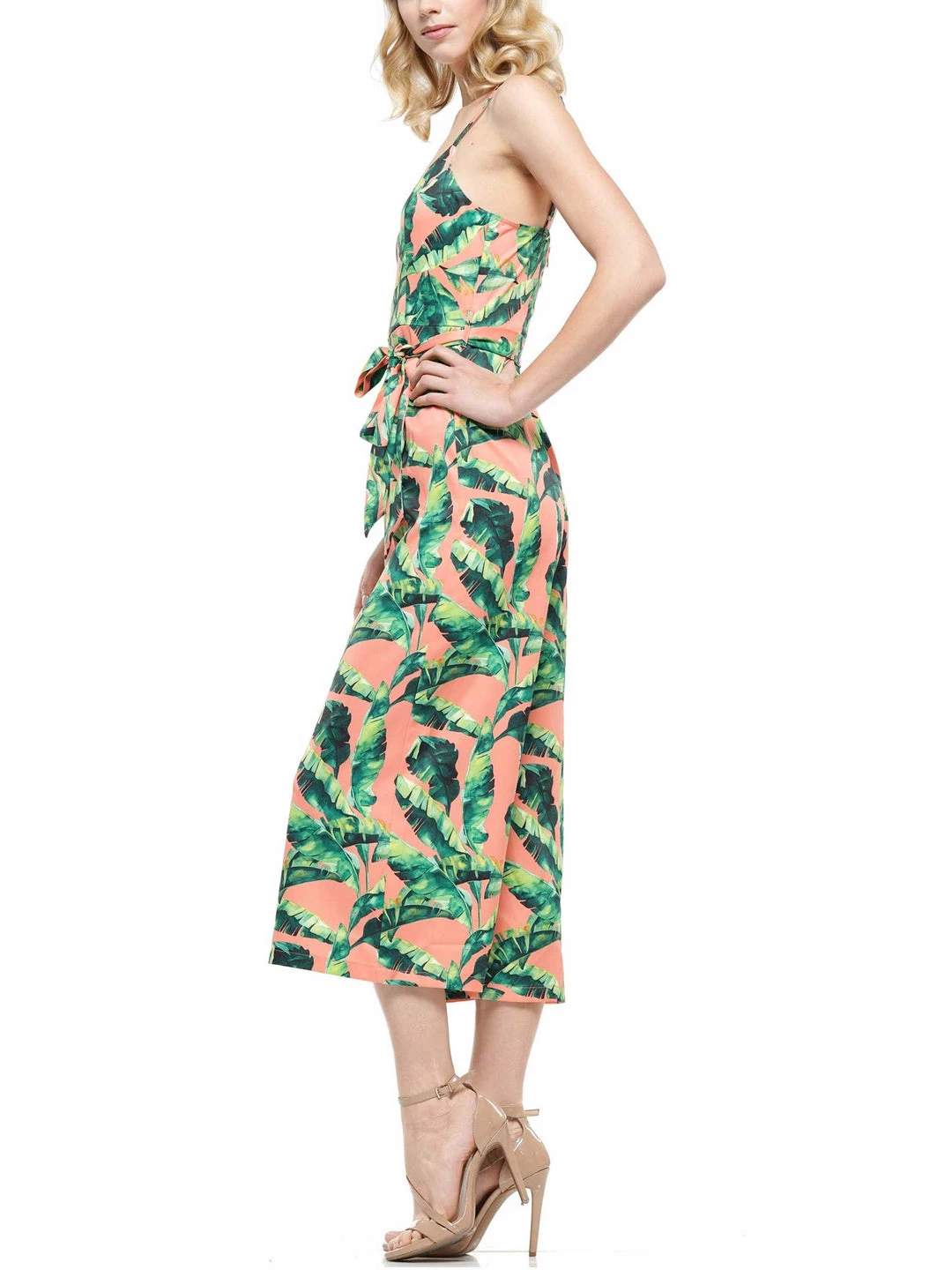 Why Dress Tropical Printed Jumpsuit JUMPSUITS 4 Why Dress Tropical Printed Jumpsuit JUMPSUITS