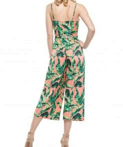Why Dress Tropical Printed Jumpsuit JUMPSUITS 7 Why Dress Tropical Printed Jumpsuit JUMPSUITS