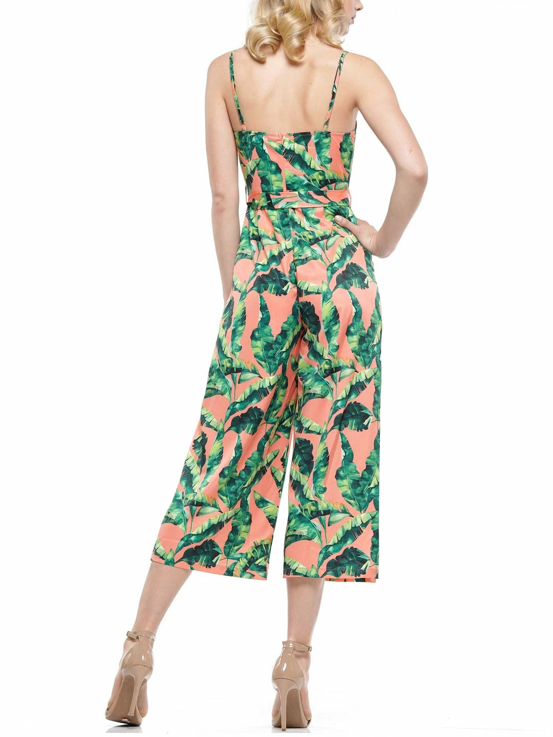 Why Dress Tropical Printed Jumpsuit JUMPSUITS 5 Why Dress Tropical Printed Jumpsuit JUMPSUITS