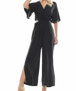 Why Dress Flowy V-neck Jumpsuit 14 Why Dress Flowy V-neck Jumpsuit