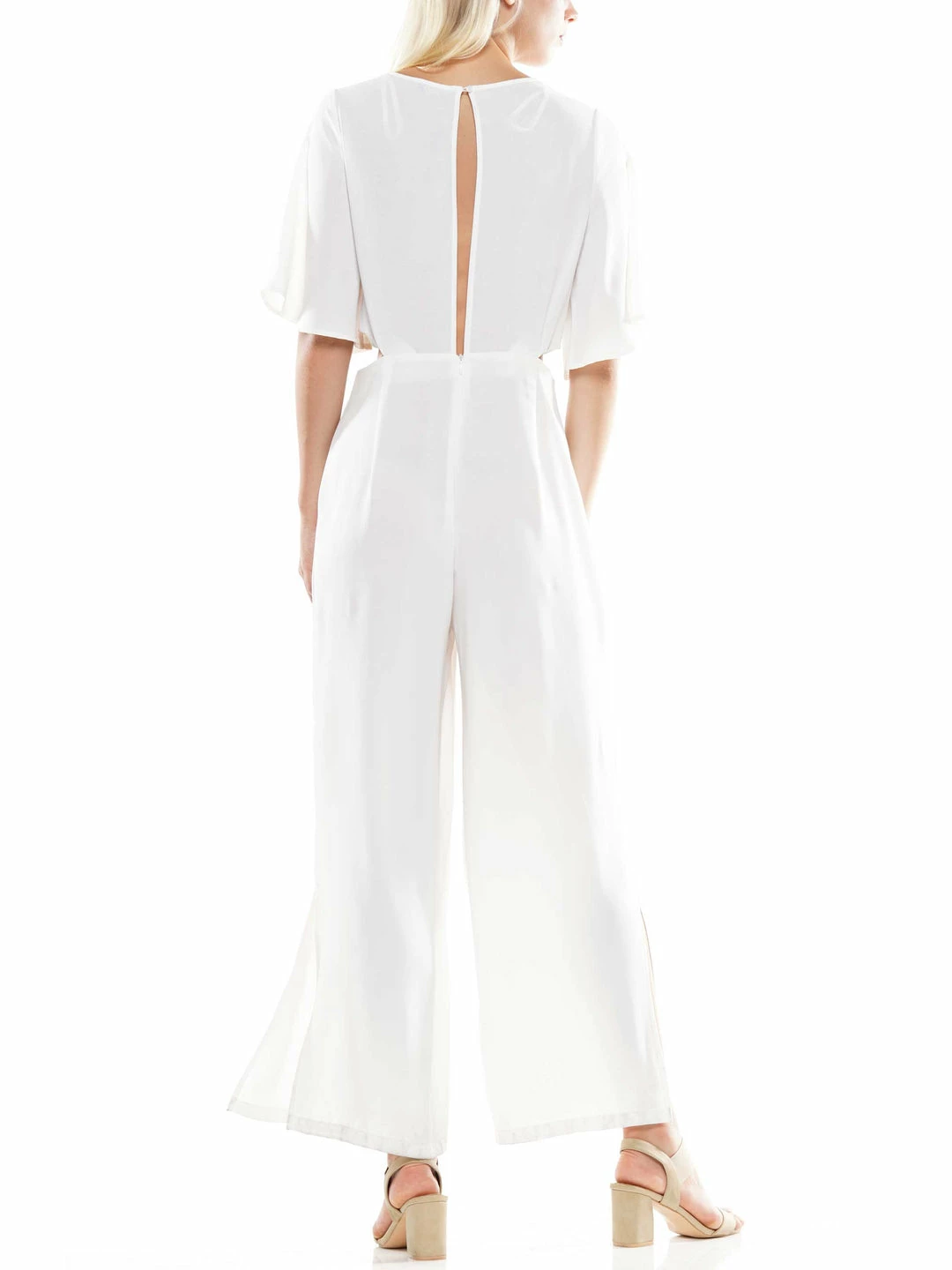 Why Dress Flowy V-neck Jumpsuit 5 Why Dress Flowy V-neck Jumpsuit
