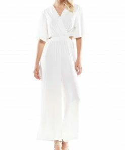 Why Dress Flowy V-neck Jumpsuit