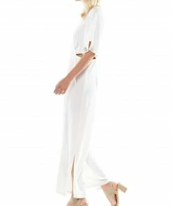 Why Dress Flowy V-neck Jumpsuit