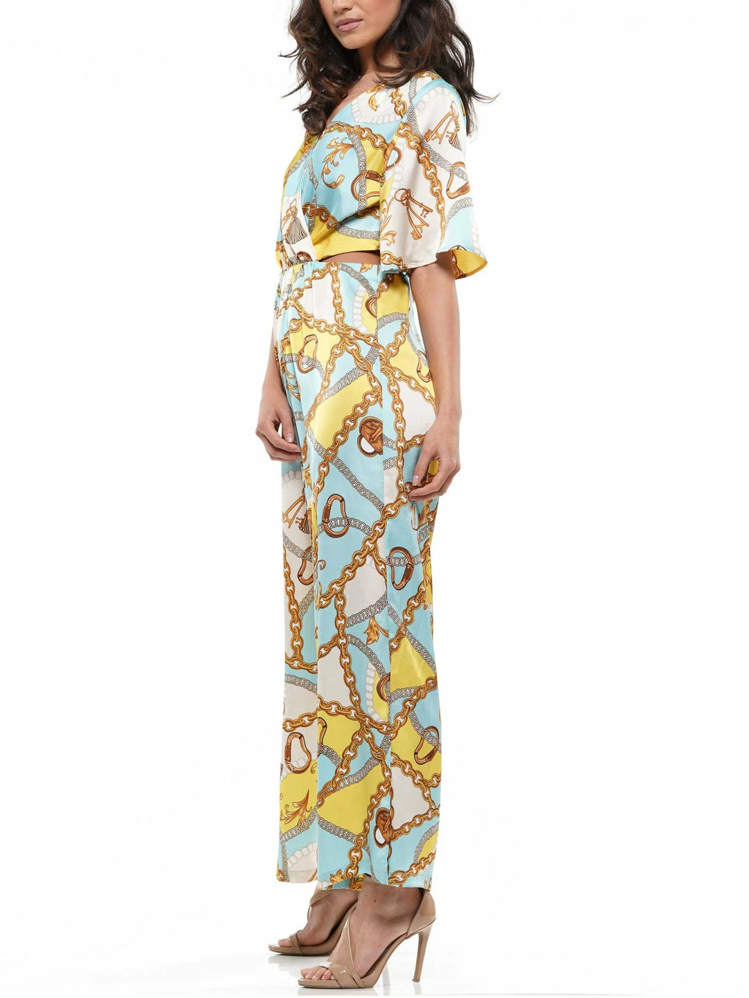 Why Dress JUMPSUITS Scarf Printed Jumpsuit 7 Why Dress JUMPSUITS Scarf Printed Jumpsuit