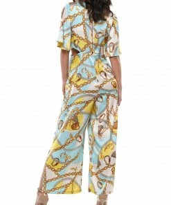 Why Dress JUMPSUITS Scarf Printed Jumpsuit 13 Why Dress JUMPSUITS Scarf Printed Jumpsuit