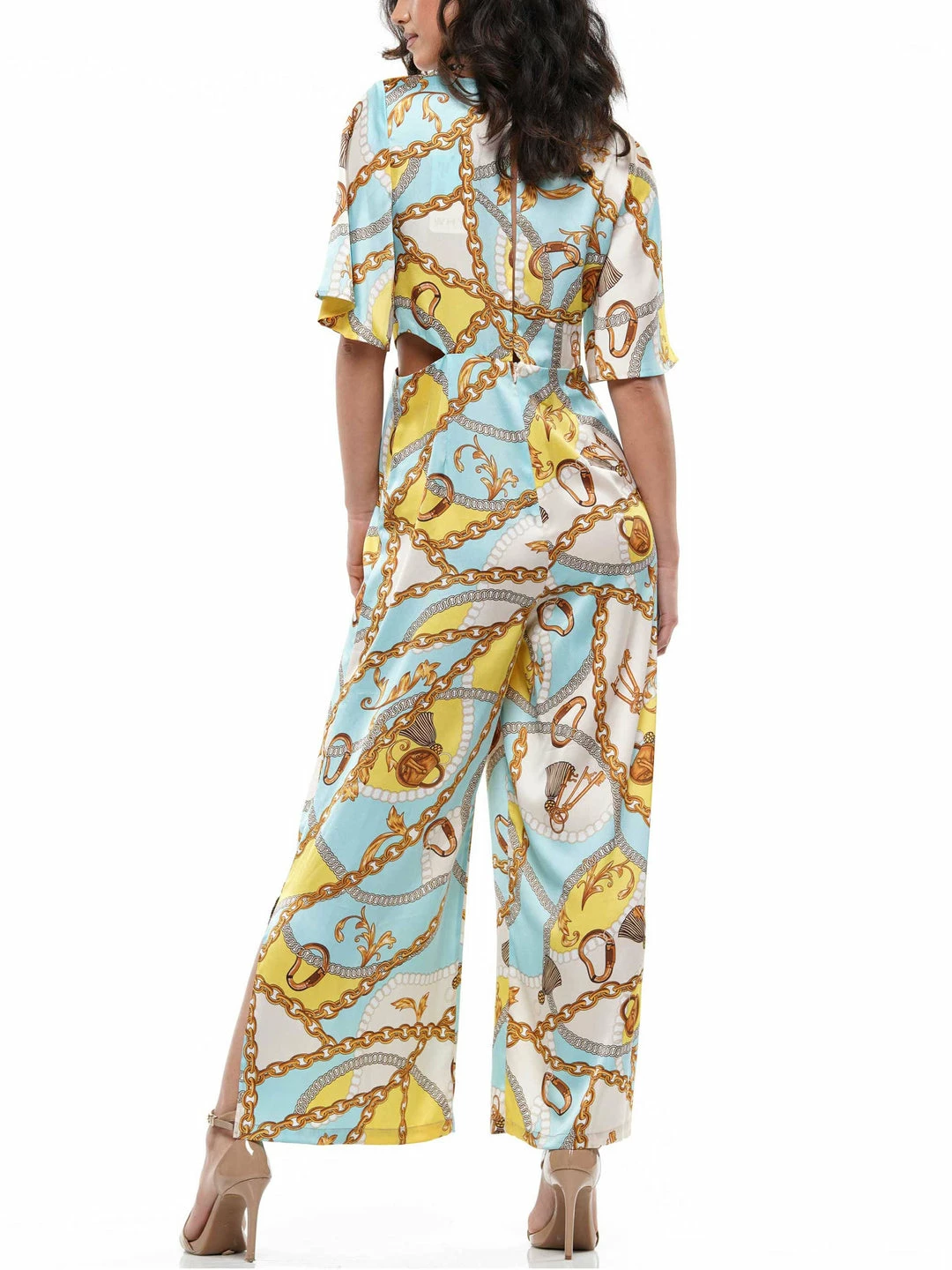 Why Dress JUMPSUITS Scarf Printed Jumpsuit 8 Why Dress JUMPSUITS Scarf Printed Jumpsuit