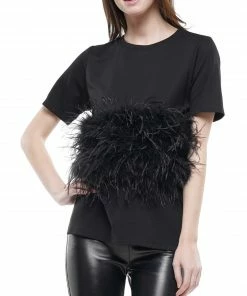Why Dress Ostrich Feather T-shirt 14 Why Dress Ostrich Feather T-shirt