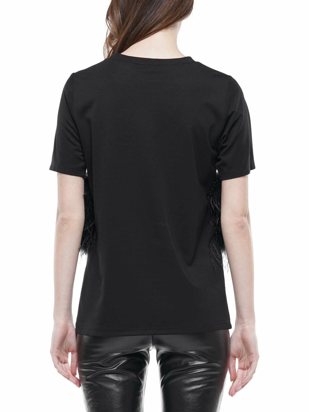 Why Dress Ostrich Feather T-shirt 9 Why Dress Ostrich Feather T-shirt