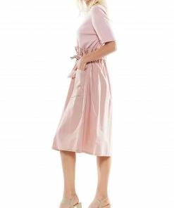 Why Dress Mixed Media Knit And Woven Dress 15 Why Dress Mixed Media Knit And Woven Dress