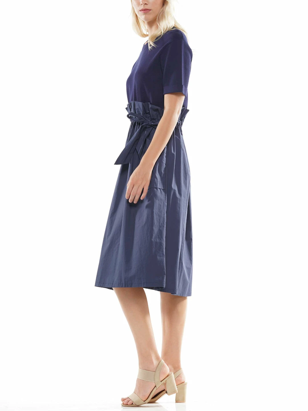 Why Dress Mixed Media Knit And Woven Dress 10 Why Dress Mixed Media Knit And Woven Dress