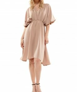 Why Dress Elastic Waist Dress DRESSES