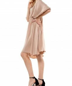 Why Dress Elastic Waist Dress DRESSES