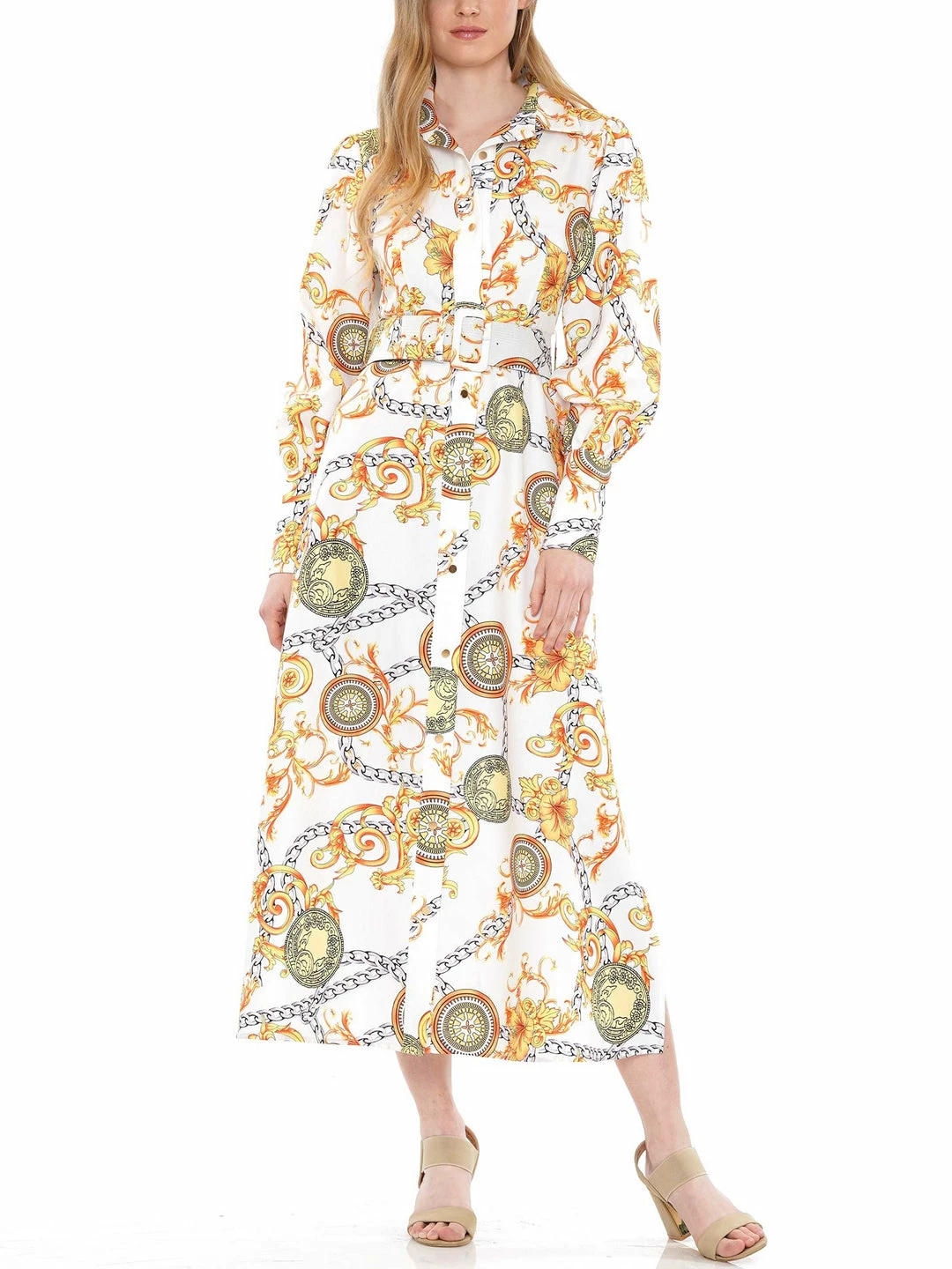 Why Dress DRESSES Chain Printed Dress 3 Why Dress DRESSES Chain Printed Dress