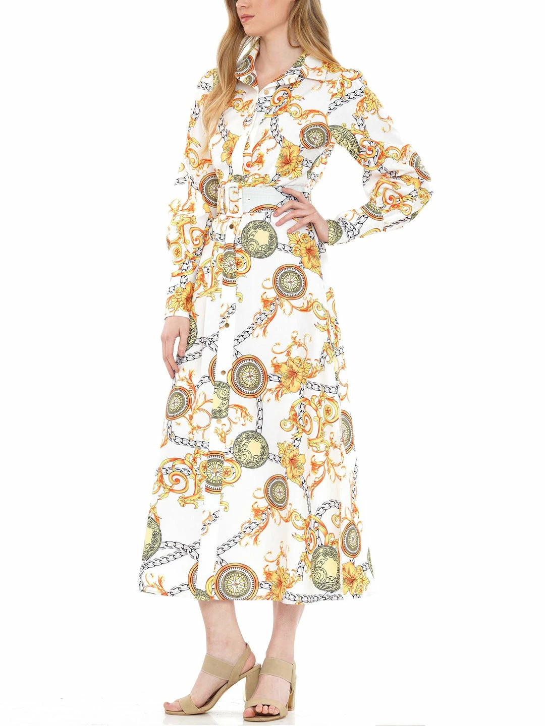 Why Dress DRESSES Chain Printed Dress 4 Why Dress DRESSES Chain Printed Dress