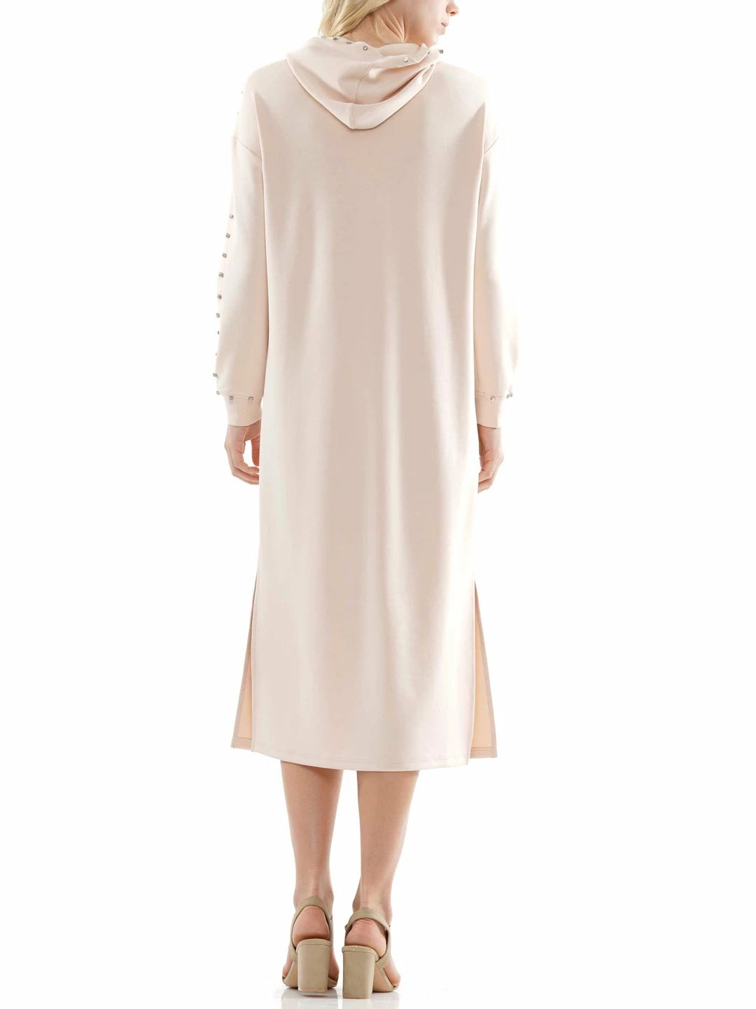 Why Dress NEW ARRIVALS Light Lyocell Hooded Pocket Dress With Gemstone 8 Why Dress NEW ARRIVALS Light Lyocell Hooded Pocket Dress With Gemstone