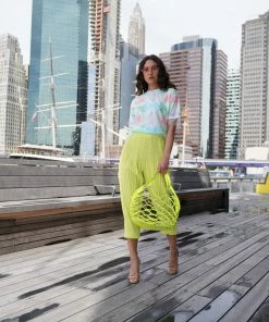 Why Dress SALE LEATHER MESH BAG