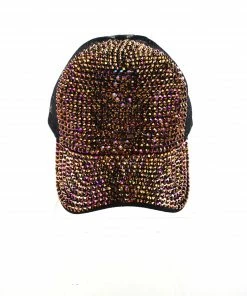 Why Dress CRYSTAL STUDDED RHINESTONE CAP