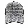 Why Dress CRYSTAL STUDDED RHINESTONE CAP