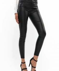 Why Dress SHINY MID RISE SKINNY PANTS 9 Why Dress SHINY MID RISE SKINNY PANTS