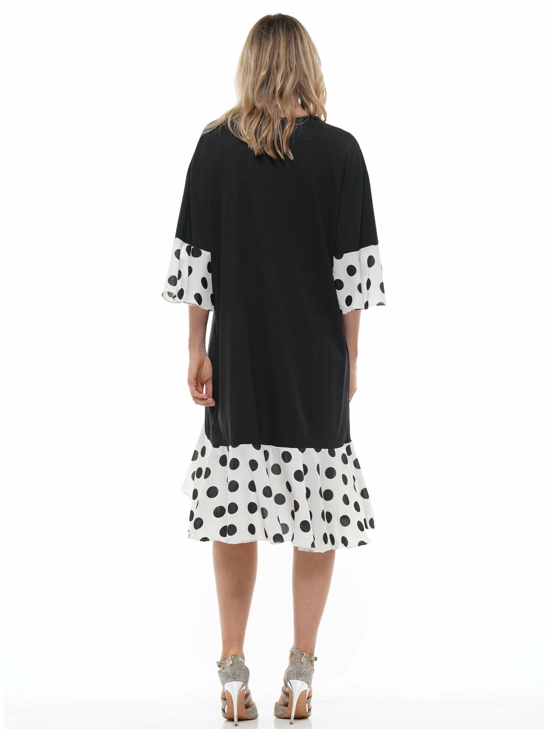 Why Dress CHIFFON SPLICE FLOUNCE SKIRT DRESS 5 Why Dress CHIFFON SPLICE FLOUNCE SKIRT DRESS
