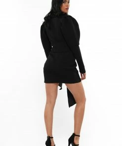 Why Dress CLAP BACK LONG SLEEVE MINI DRESS DRESSES 14 Why Dress CLAP BACK LONG SLEEVE MINI DRESS DRESSES