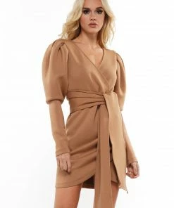 Why Dress CLAP BACK LONG SLEEVE MINI DRESS DRESSES