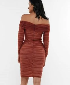 Why Dress DRESSES OFF THE SHOULDER MINI DRESS