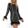Why Dress LITTLE FEATHER MINI DRESS 2 Why Dress LITTLE FEATHER MINI DRESS