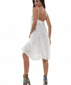 Why Dress RUTHLESS SATIN STRAP BACKLESS FEATHER MIDI DRESS 16 Why Dress RUTHLESS SATIN STRAP BACKLESS FEATHER MIDI DRESS