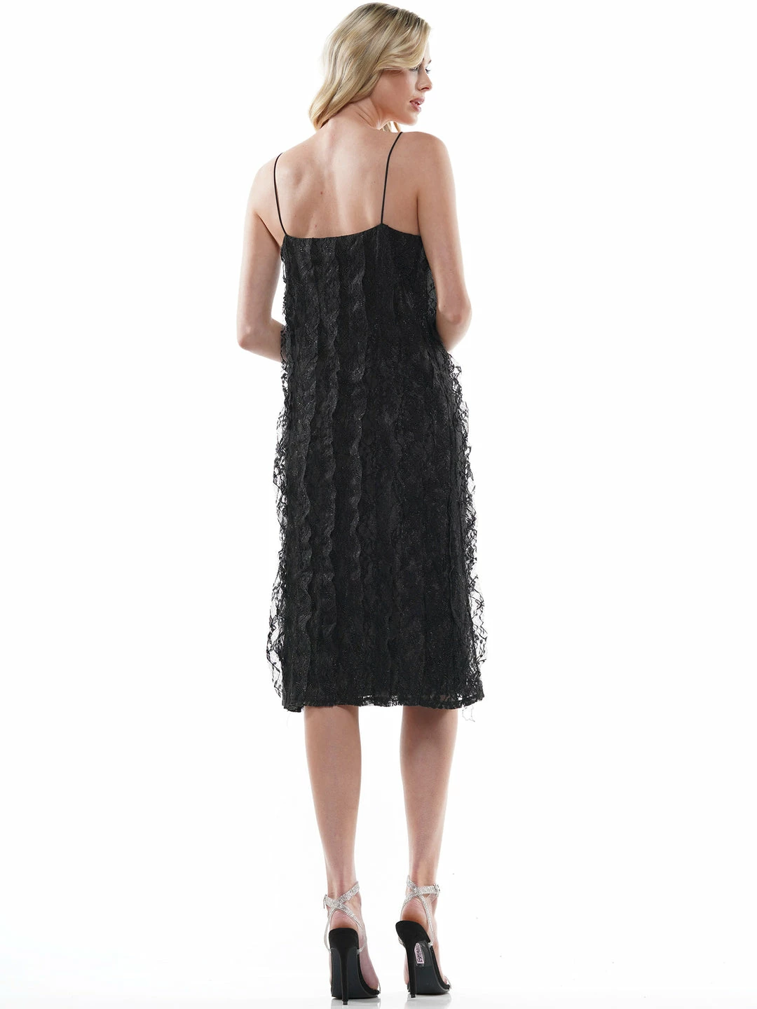 Why Dress RUFFLE LAYER SATIN STRAP BACKLESS LONG DRESS DRESSES 5 Why Dress RUFFLE LAYER SATIN STRAP BACKLESS LONG DRESS DRESSES