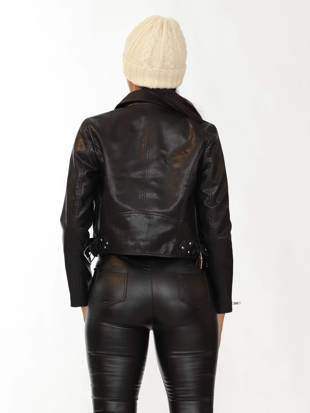 Why Dress LEATHER ASYMMETRICAL ZIPPED BIKER BOMER JACKET OUTERWEAR 10 Why Dress LEATHER ASYMMETRICAL ZIPPED BIKER BOMER JACKET OUTERWEAR