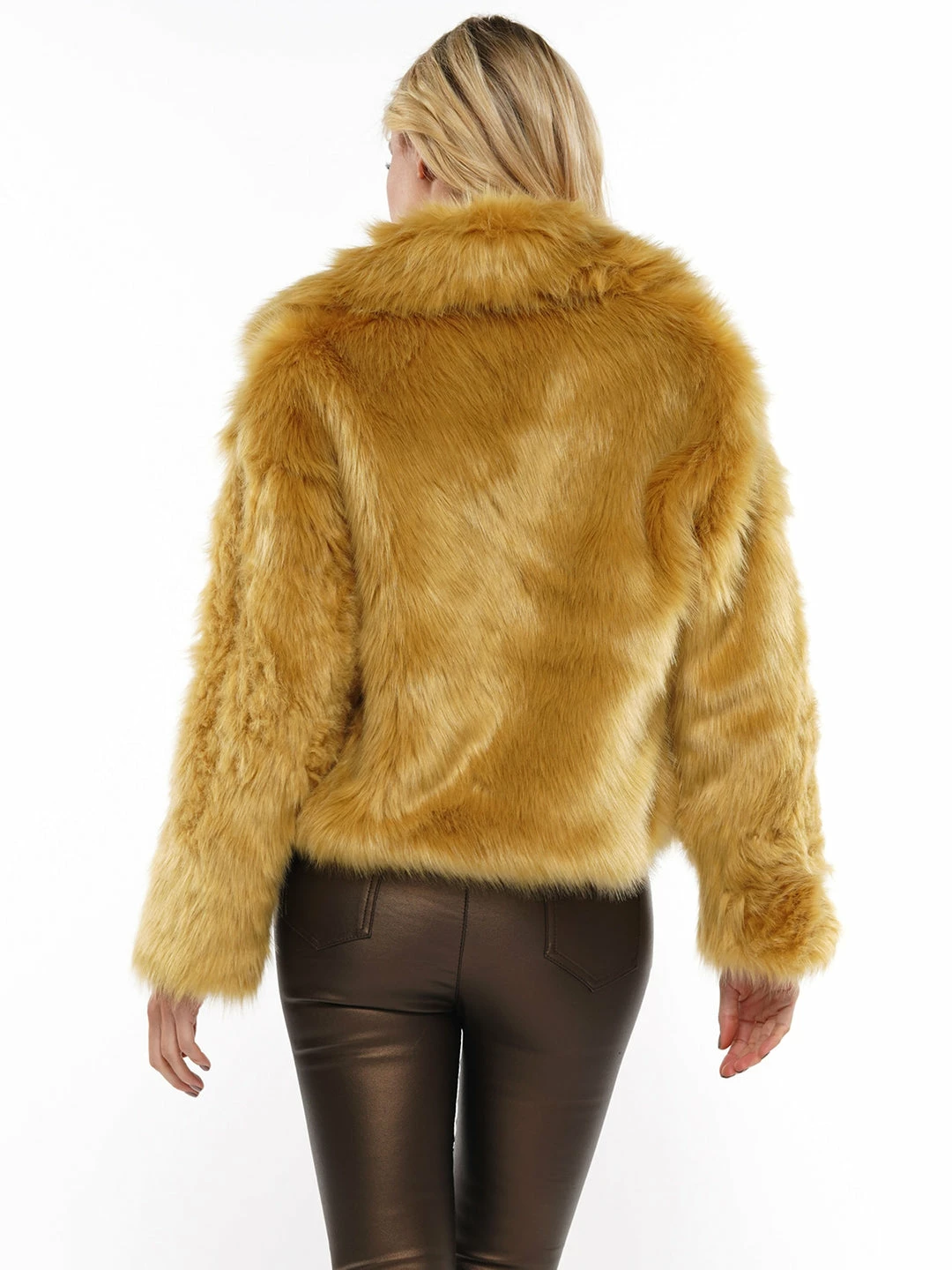 Why Dress FAUX FUR CROP JACKET 13 Why Dress FAUX FUR CROP JACKET