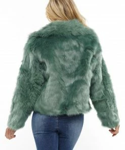 Why Dress FAUX FUR CROP JACKET 19 Why Dress FAUX FUR CROP JACKET