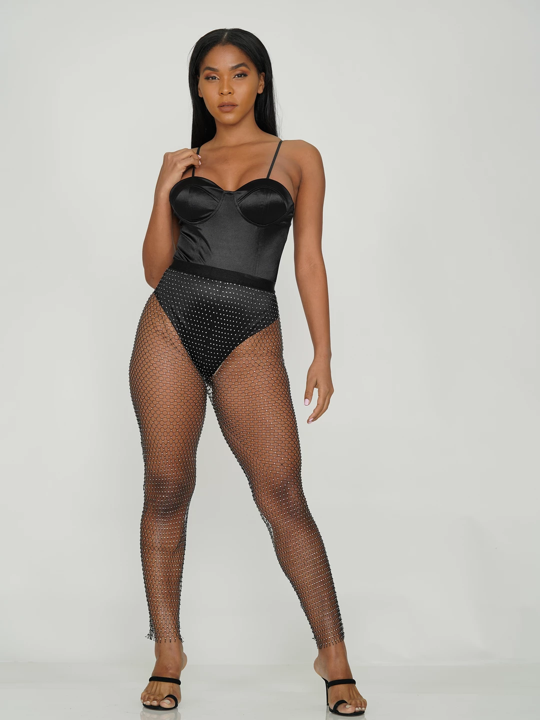 Why Dress HOT NET RHINESTONES PANTS 3 Why Dress HOT NET RHINESTONES PANTS