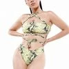 Why Dress SNAKE SKIN WRAP BIKINI